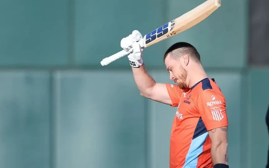 Finn Allen scripts history with his stellar knock [Source: @@ABsay_ek/X.com]
